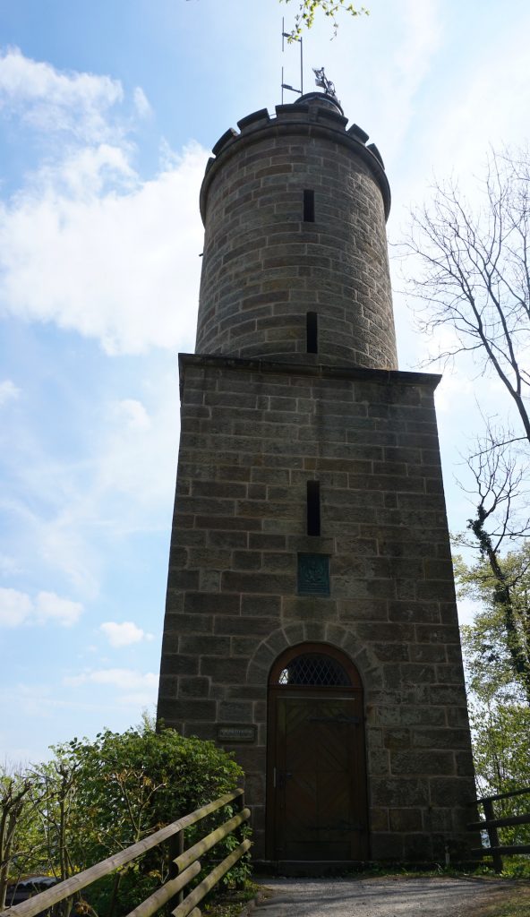 Turm am Sachsenring in Bad Uriburg