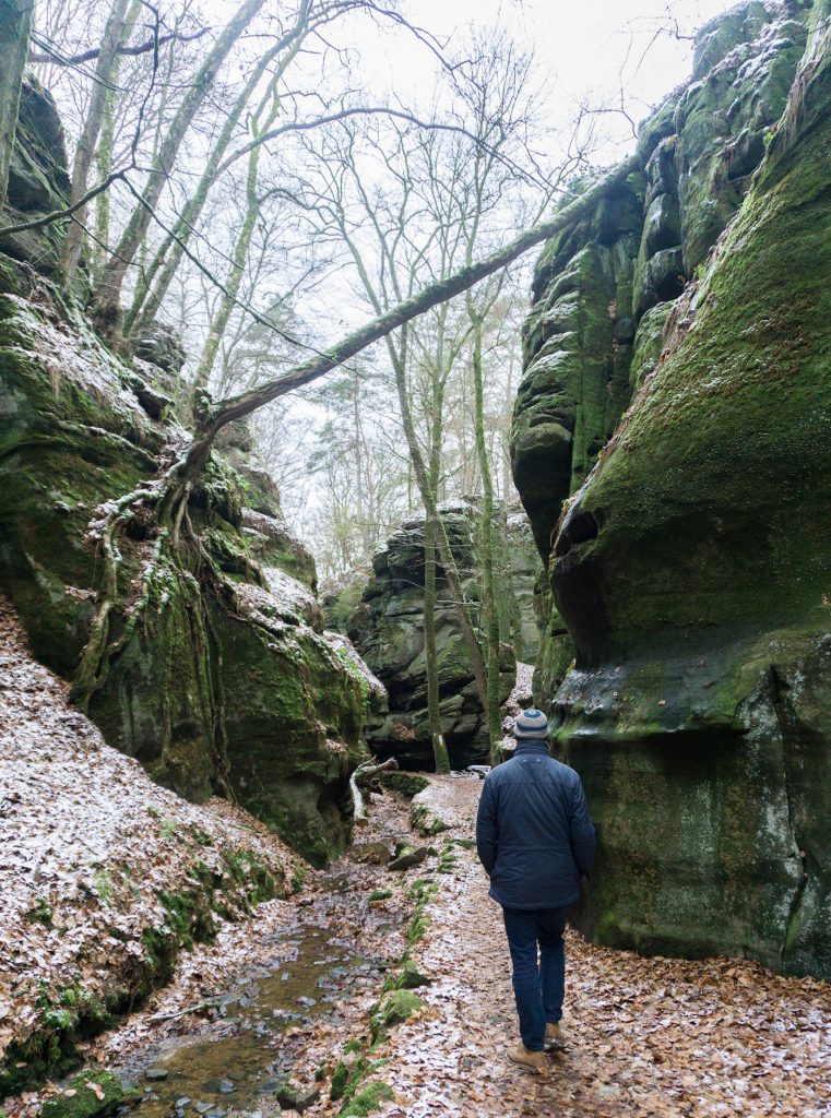 Wanderung durch den Luxemburger Sandstein
