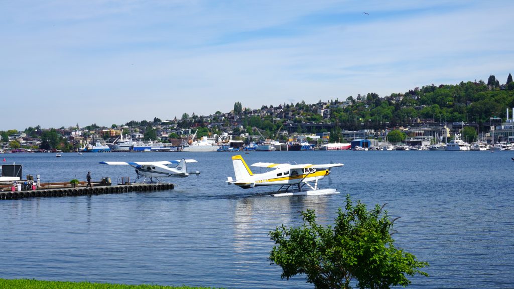 Wasserflugzeuge in Seattle